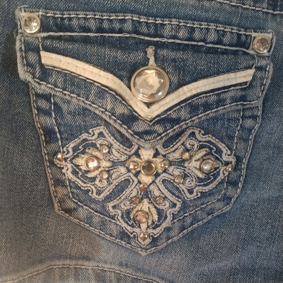 Soundgirl Denim Shorts Size 5 - Picture 4 of 4